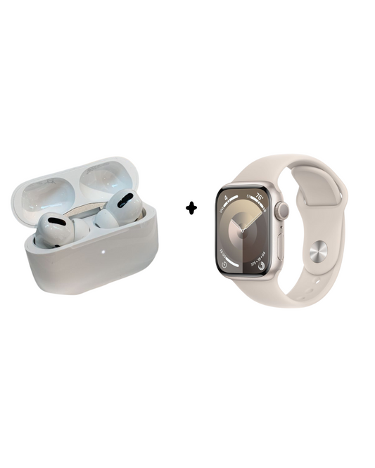 Conjunto Apple Watch Séries 9 + AirPods