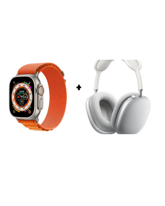 Conjunto AirPods Max + Apple Watch Ultra