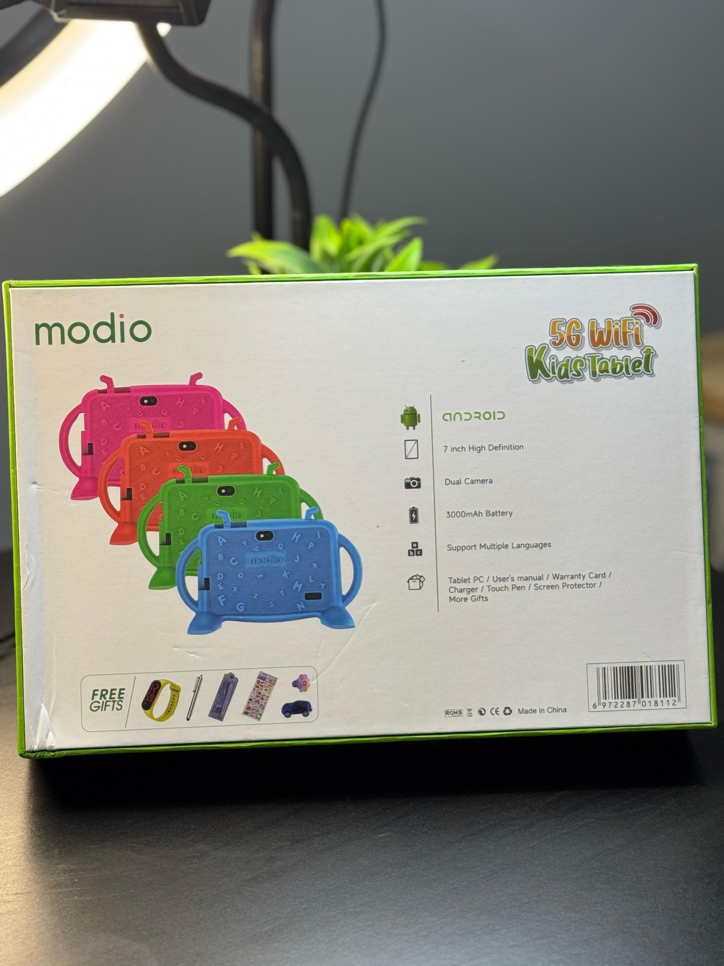 Tablet Infantil Modio M56 - 5G WiFi | 7” HD | Android