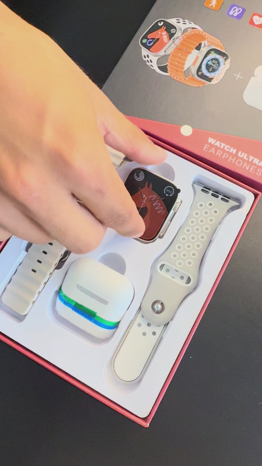 GT8 MAX (SMARTWATCH ULTRA) + AIRPODS 3