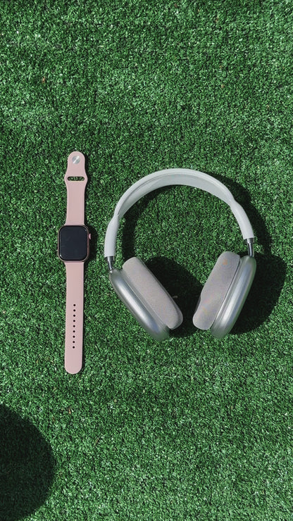 Conjunto AirPods Max + Apple Watch Series 9