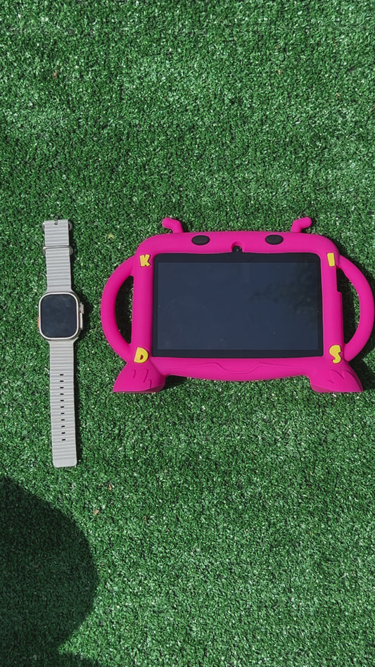 Conjunto Tablet Infantil + Apple Watch Ultra