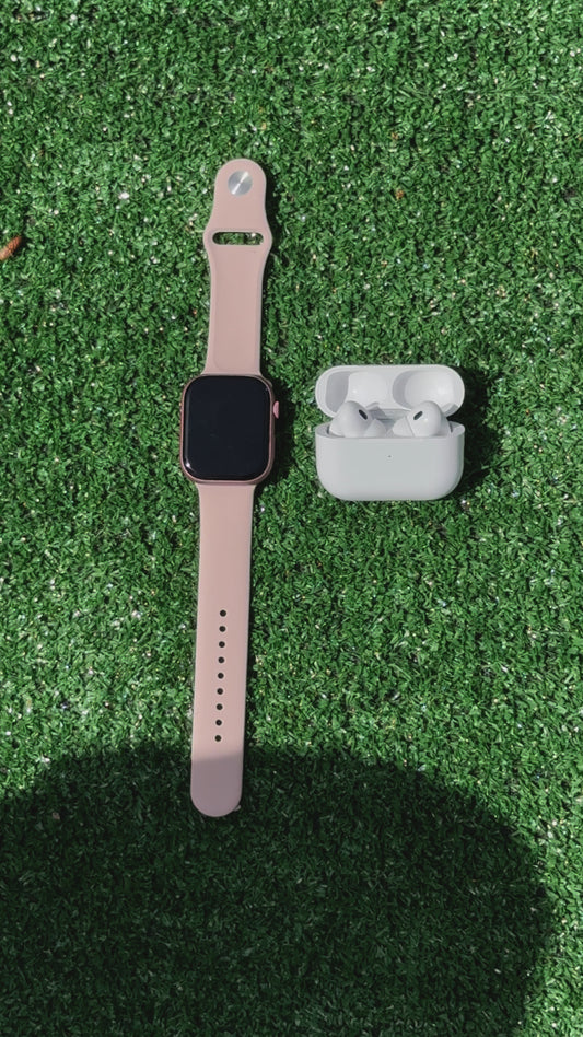 Conjunto Apple Watch Séries 9 + AirPods
