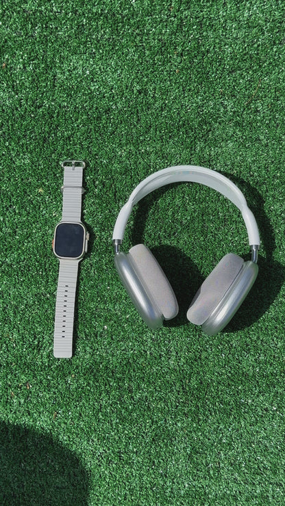 Conjunto AirPods Max + Apple Watch Ultra