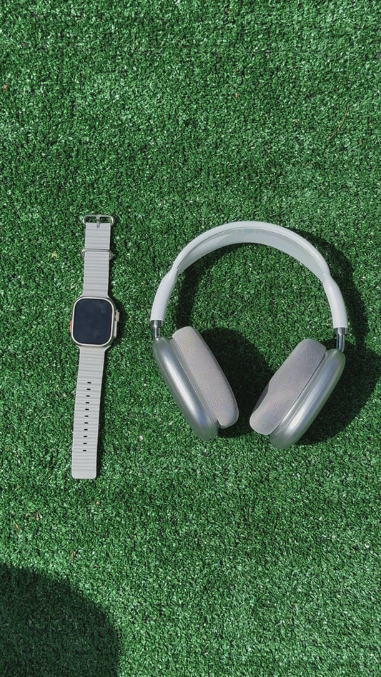 Conjunto AirPods Max + Apple Watch Ultra